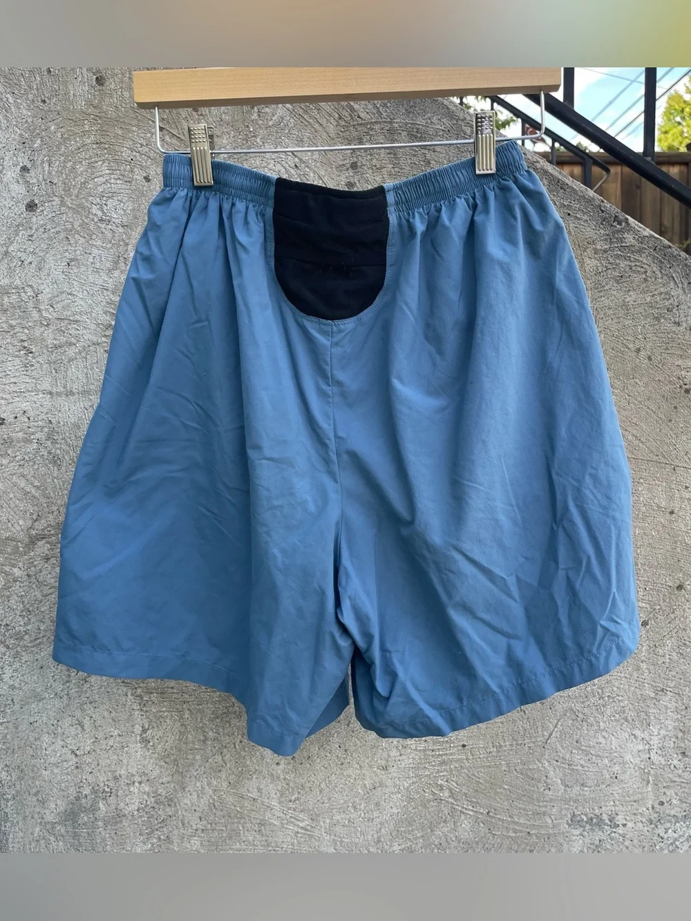 Light blue y2k Nike running shorts men’s large